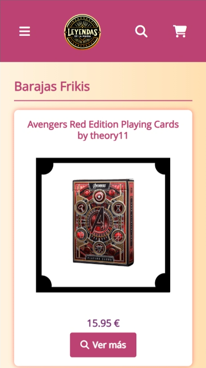 Tienda online preparada para vender con carrito y productos